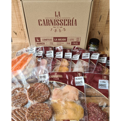 [801403] Kit  Fitness Semanal La Carnissería