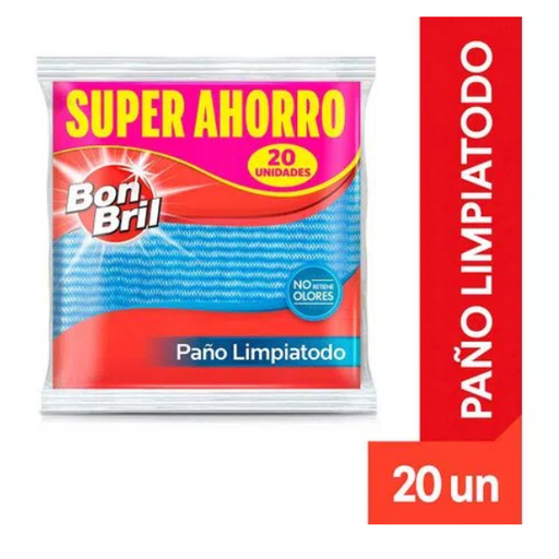 [054569] Paño Limpiatodo Bonbril 20 Und