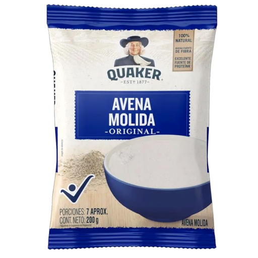 [000266] Avena Molida Quaker Bolsa 200Gr