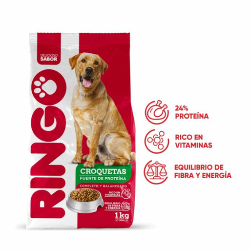 [021451] Ringo Croquetas Adulto 1000Gr