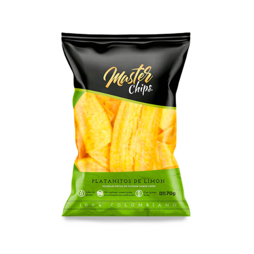 [012973] Platanitos Limón Master Chips 130Gr