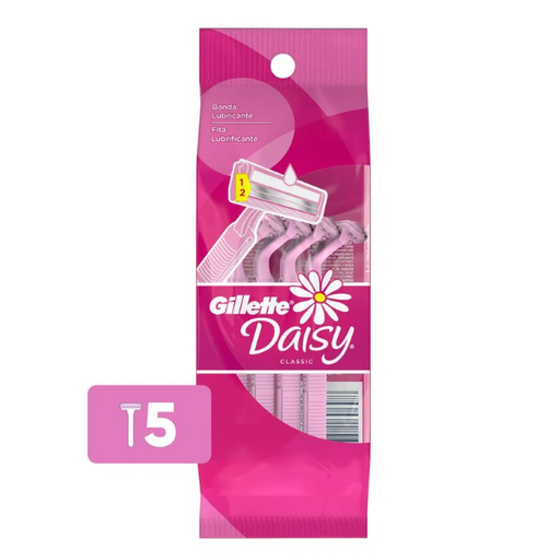 [054474] Maquina Gillette Daisy Classic 5 Unidad