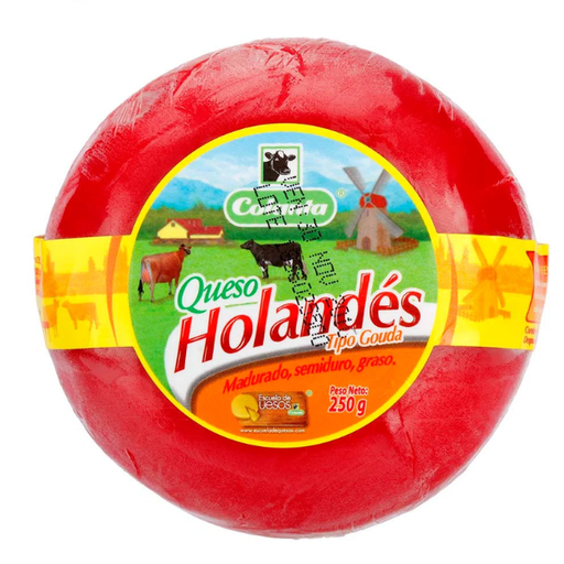 [023564] Queso Holandés Colanta Entero 250Gr