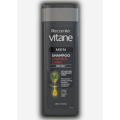 [003785] Shampoo Vitane Men Control Caída 400Ml