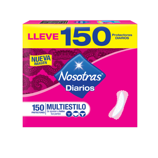 [012699] Protectores Nosotras Multiestilo 150 Unidades