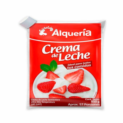 [055147] Crema De Leche Alqueria Doypack 850Gr
