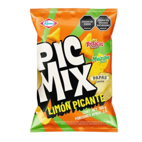[055047] Pic Mix Limón Picante Ramo 150Gr