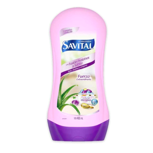 [055079] Acondicionador Savital Fusión Proteínas Y Sábila 490Gr