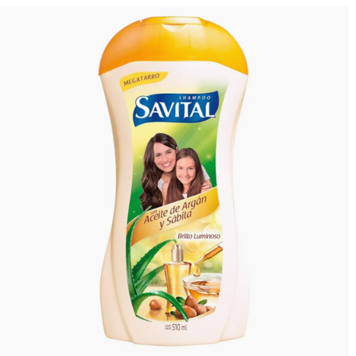 [055081] Shampoo Savital Aceite Argán Y Sábila 510Gr