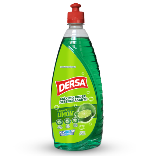 [055084] Lava Loza Líquido Dersa Limón 750Ml