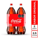 Coca Cola  2500Ml 2 Unidades Combo Ahorro