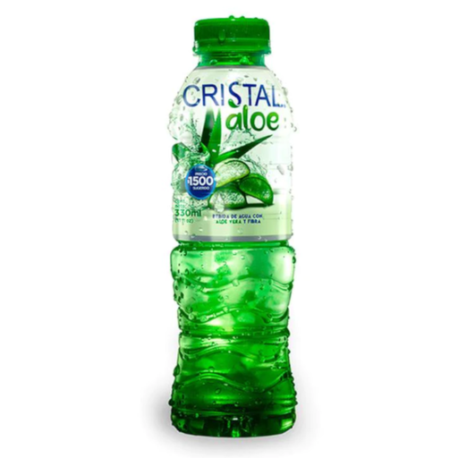 [055096] Agua Cristal Aloe 330Ml