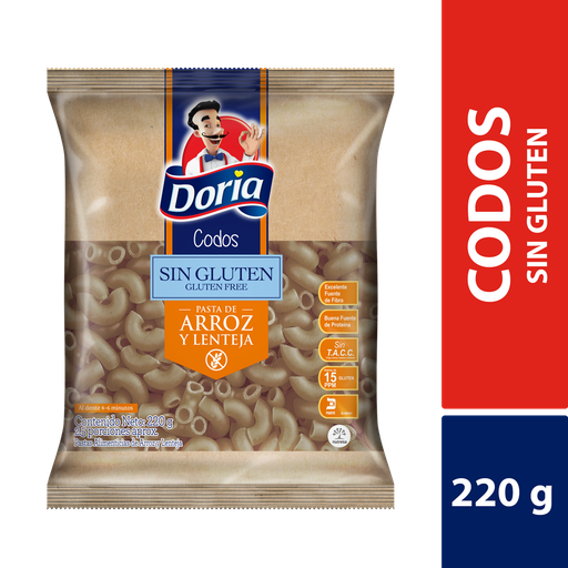 [055127] Codos Doria Sin Gluten De Arroz Y Lenteja 220Gr