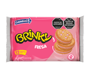 Galletas Brinky Fresa 12 Unidades 384Gr