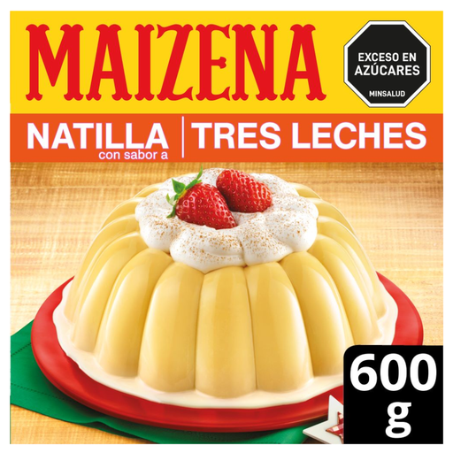 [055198] Natilla Maizena Tres Leches Navidad 600Gr