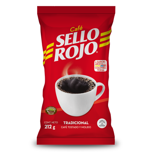 [055203] Café Sello Rojo Tradicional 212Gr