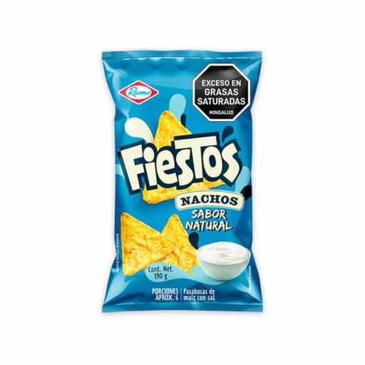 [055384] Nachos Fiestos Ramo Natural 190Gr