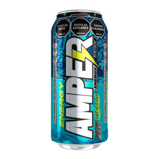 [055382] Bebida Energy Amper By Blessed Lata 473Ml