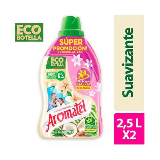 [055346] Aromatel Coco Bambu S/Pack 2 Unidades 2.5Ml C/U 