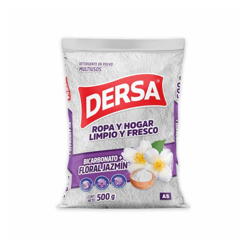 [055340] Detergente Polvo As Bicarbonato +Floral Jazmín 500Gr