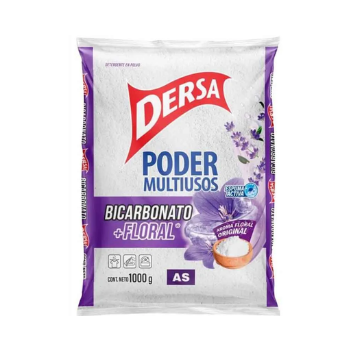 [055339] Detergente Polvo As Bicarbonato +Floral Jazmín 1000Gr