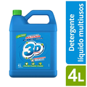 Detergente Líquido 3D Multiusos 4000Ml