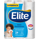 Papel Higiénico Elite Max Resistente Hiper Pack 24 Unidades