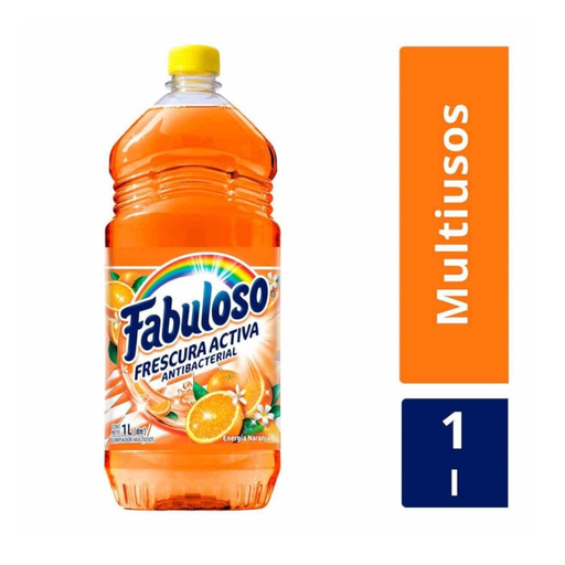 [055283] Limpiador Líquido Fabuloso Energía Naranja 1000Ml