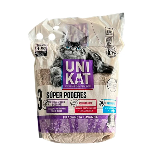 [055266] Arena Gatos Unikat Lavanda 4000Gr
