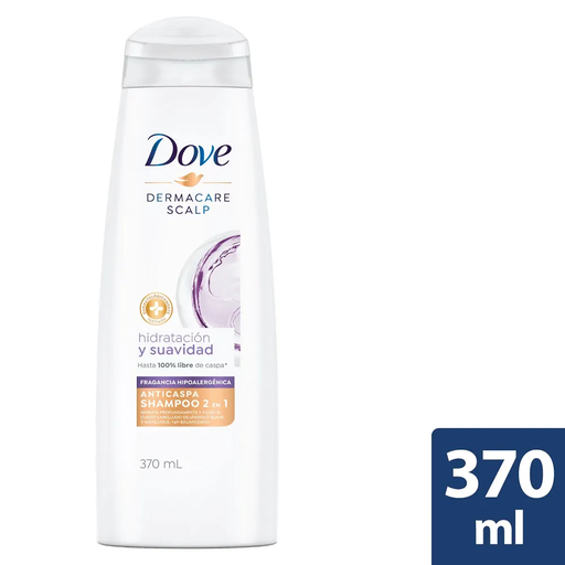 [055248] Shampoo Dove Hidratación Y Suavidad 370Ml