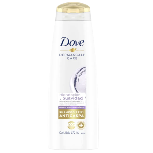 [055248] Shampoo Dove Hidratación Y Suavidad 370Ml