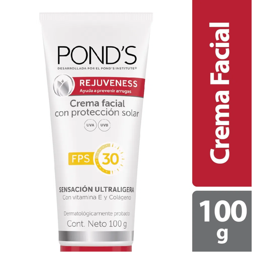 [055234] Crema Facial Ponds Rejuveneses  Fps30 100Gr