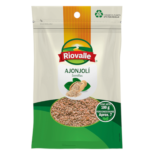 [055229] Semillas De Ajonjolí Mix Riovalle Doypack 100Gr