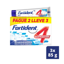 Crema Dental Fortident Blanqueadora 85Gr Pague 2 Lleve 3