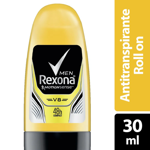 [055215] Desodorante Rexona Men V8 Rollon 30Ml