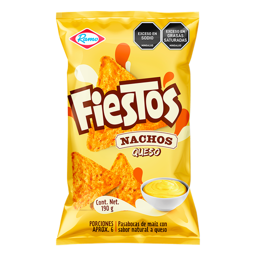 [055385] Nachos Fiestos Ramo Queso 190Gr