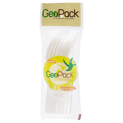 [051312] Cuchara Ecologica Geopack 12 Unidades