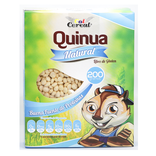 [055460] Quinua Natural Col Cereal 200Gr