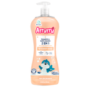Shampoo Y Baño Líquido Arrurrú Avena Y Jojoba Natural 2 En 1 750Ml