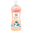 Shampoo Y Baño Líquido Arrurru Avena Y Jojoba Natural 2 En 1 750Ml