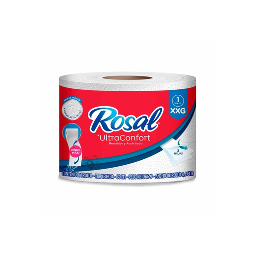 [055508] Papel Higiénico Rosal Ultra Confort XXG 1 Unidad