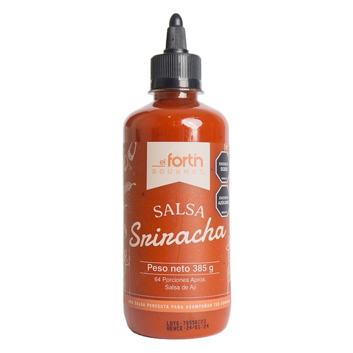 [055397] Salsa Ají Sriracha El Fortín Gourmet 385Gr
