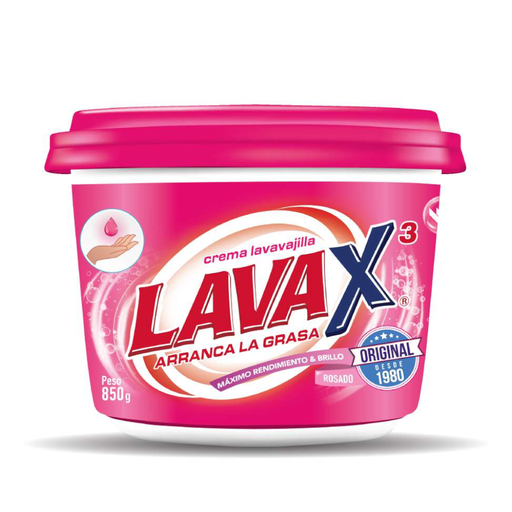[055537] Lavavajilla LavaX3 Rosado Crema 850Gr