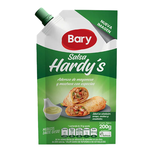 [055494] Salsa Hardy's Bary Doypack 200Gr