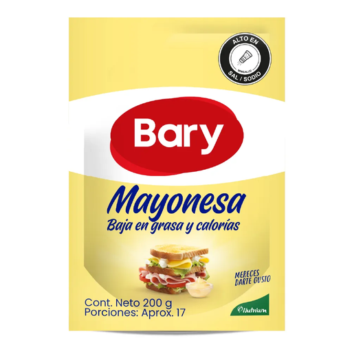 [023074] Mayonesa Bary Doypack 200Gr