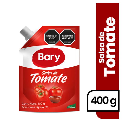 [019750] Salsa Tomate Bary Doypack 400Gr