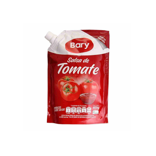 [019750] Salsa Tomate Bary Doypack 400Gr