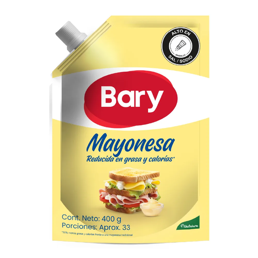 [019744] Mayonesa Bary Doypak 400Gr