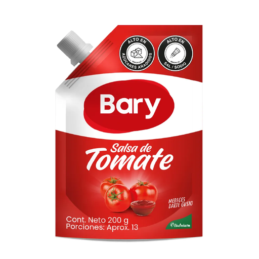 [017262] Salsa Tomate Bary 200Gr