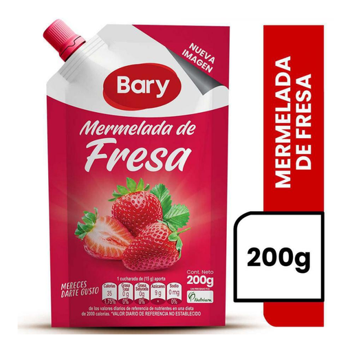 [055501] Mermelada Fresa Bary Doypack 200Gr